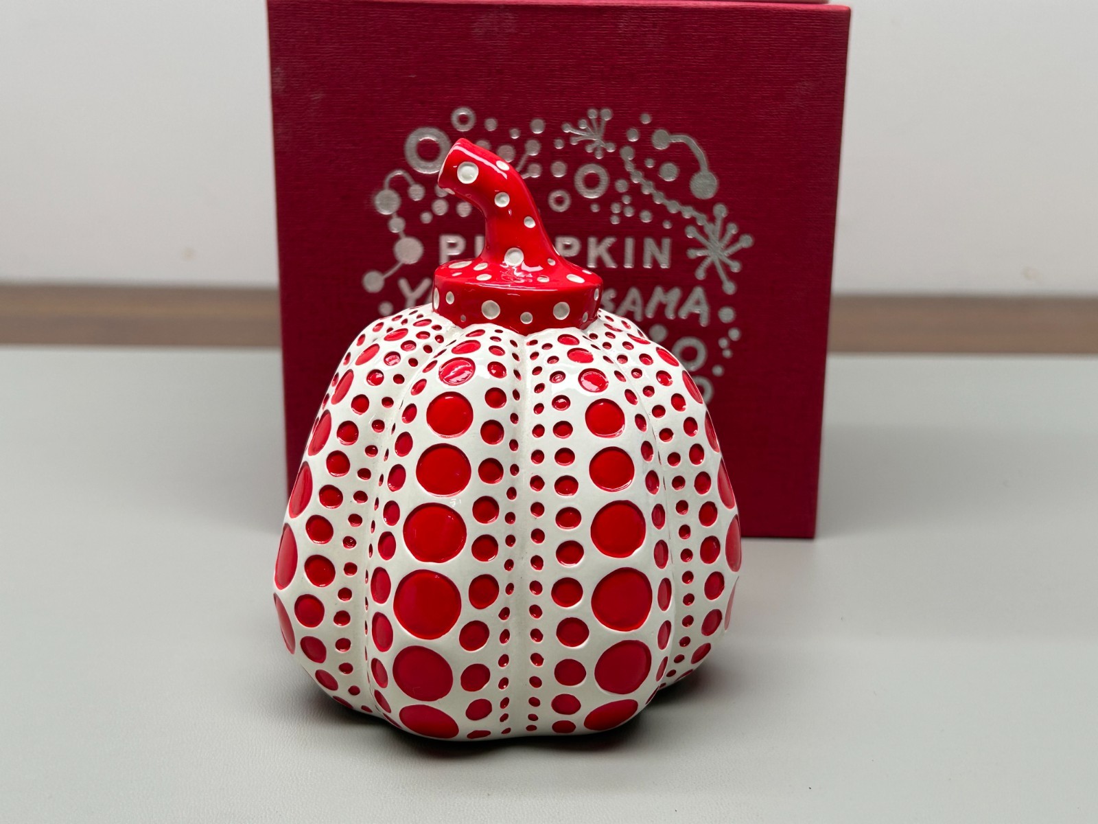 New Kusama Yayoi Naoshima limited object Red pumpkin rare takashi murakami