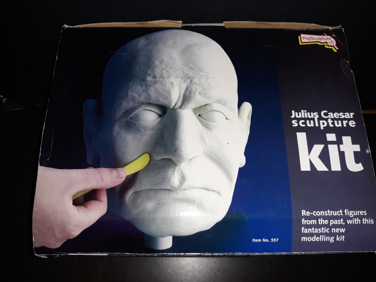 Sculpture kit, Julius Caesar subject.