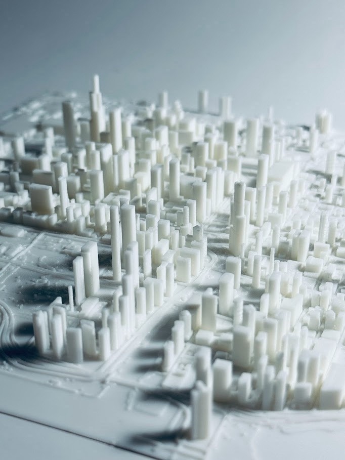 3dPrinted Chicago , IL White