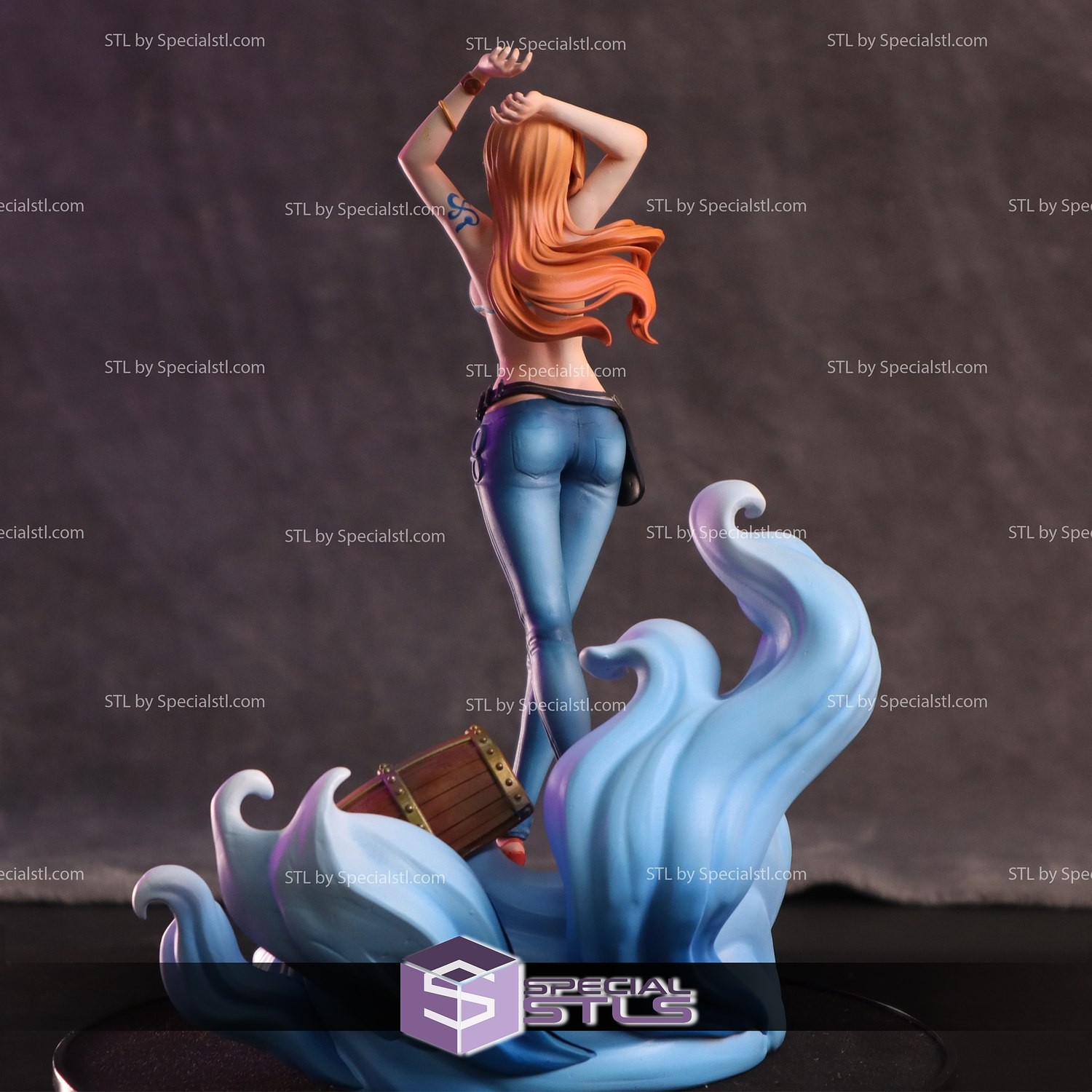 Nami Treasure One Piece V1! 3D Printed 16k! HandPainted or Unpainted!