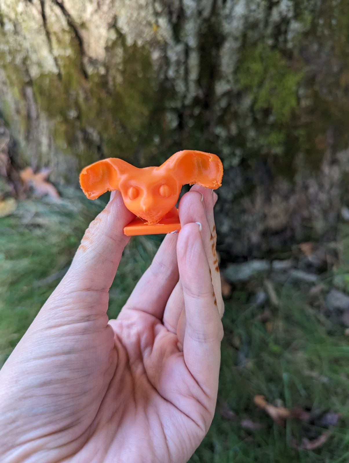Elephant Mouse Bust Fantasy Creatures Tabletop PLA House Elf Mouse Bust We