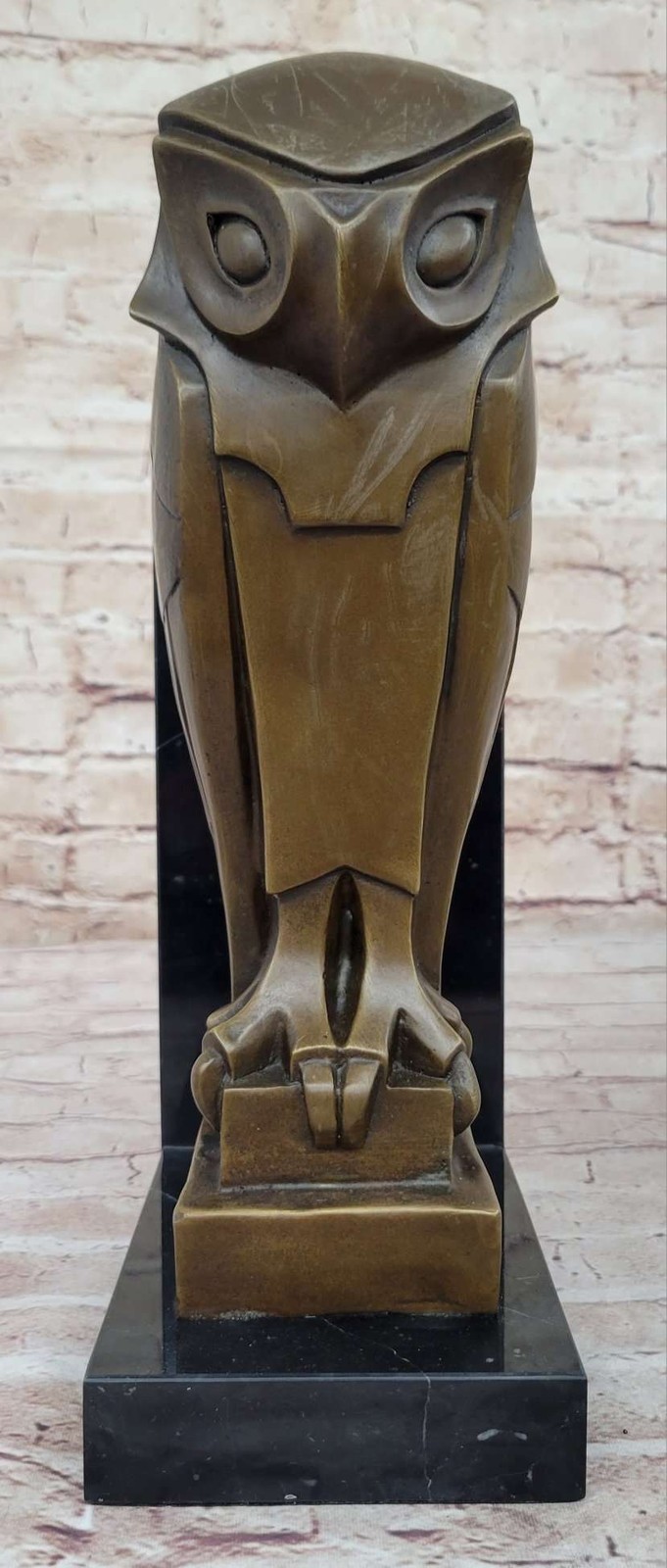 Large Hot Cast Indoor/Outdoor Garden Owl Bird Bronze Statue Sculpture Figurine