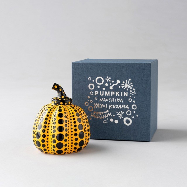 Yayoi Kusama Yellow Pumpkin Object Naoshima Limited Edition with Box Japan New