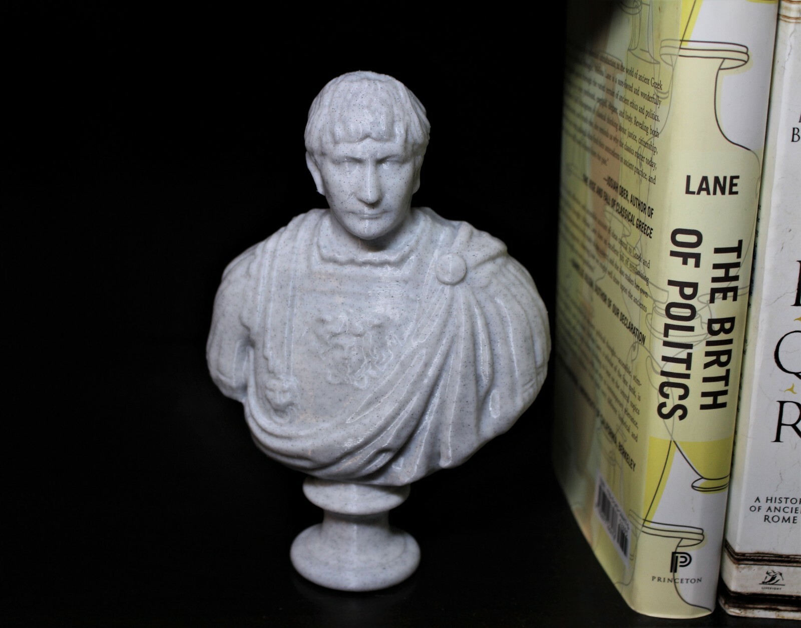 Trajan (Caesar Augustus) Bust; 5-inch Statue of the Roman Emperor; General