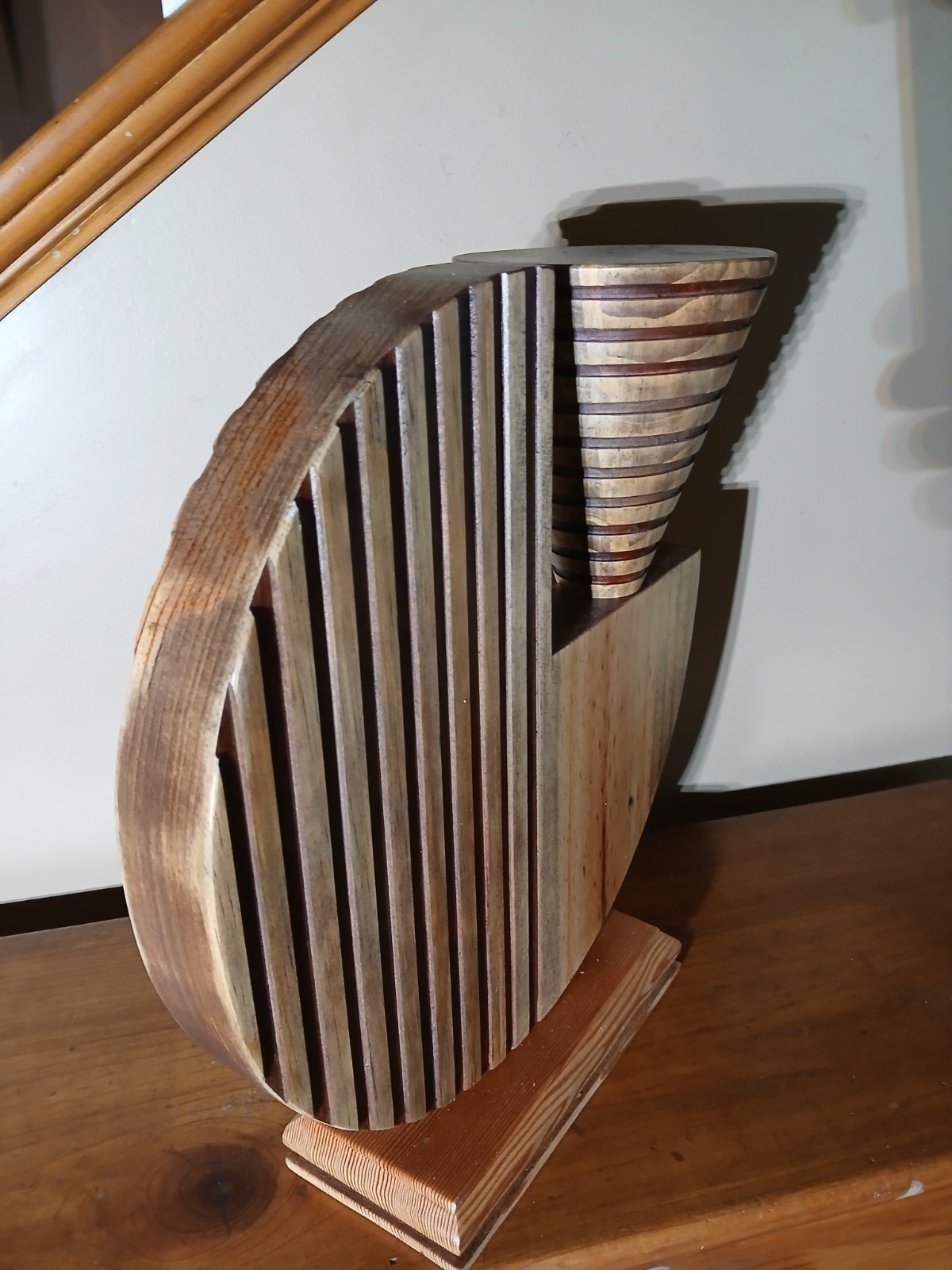 Wood Sculpture, One of a Kind,
