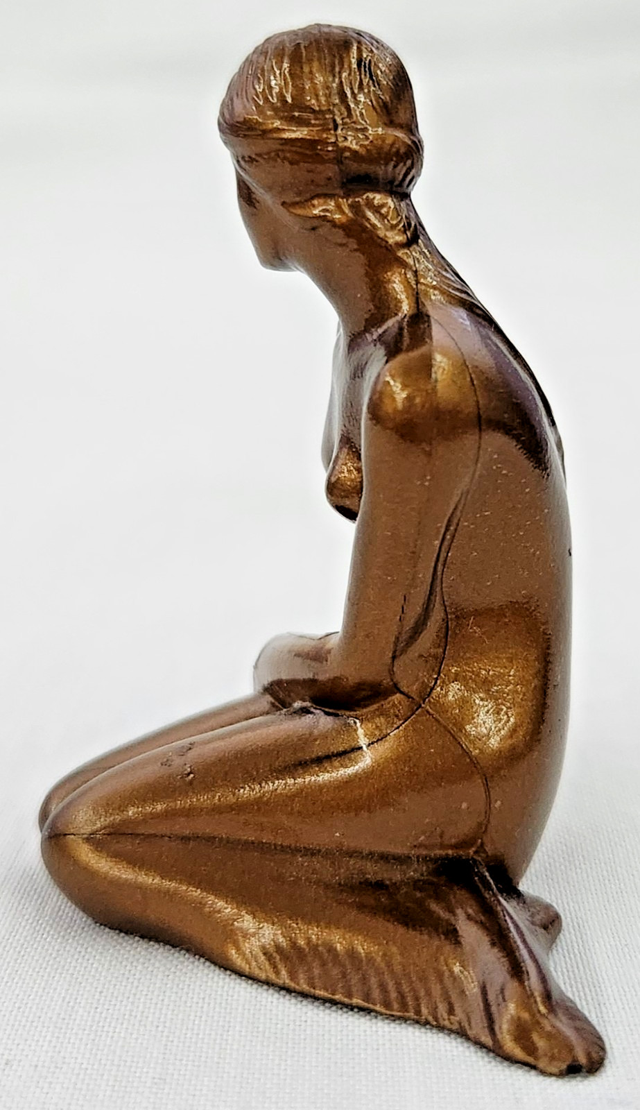2.25&Prime; Plastic Replica of Bronze Statue Mermaid on Rocks Kobenhavn Copenhagen