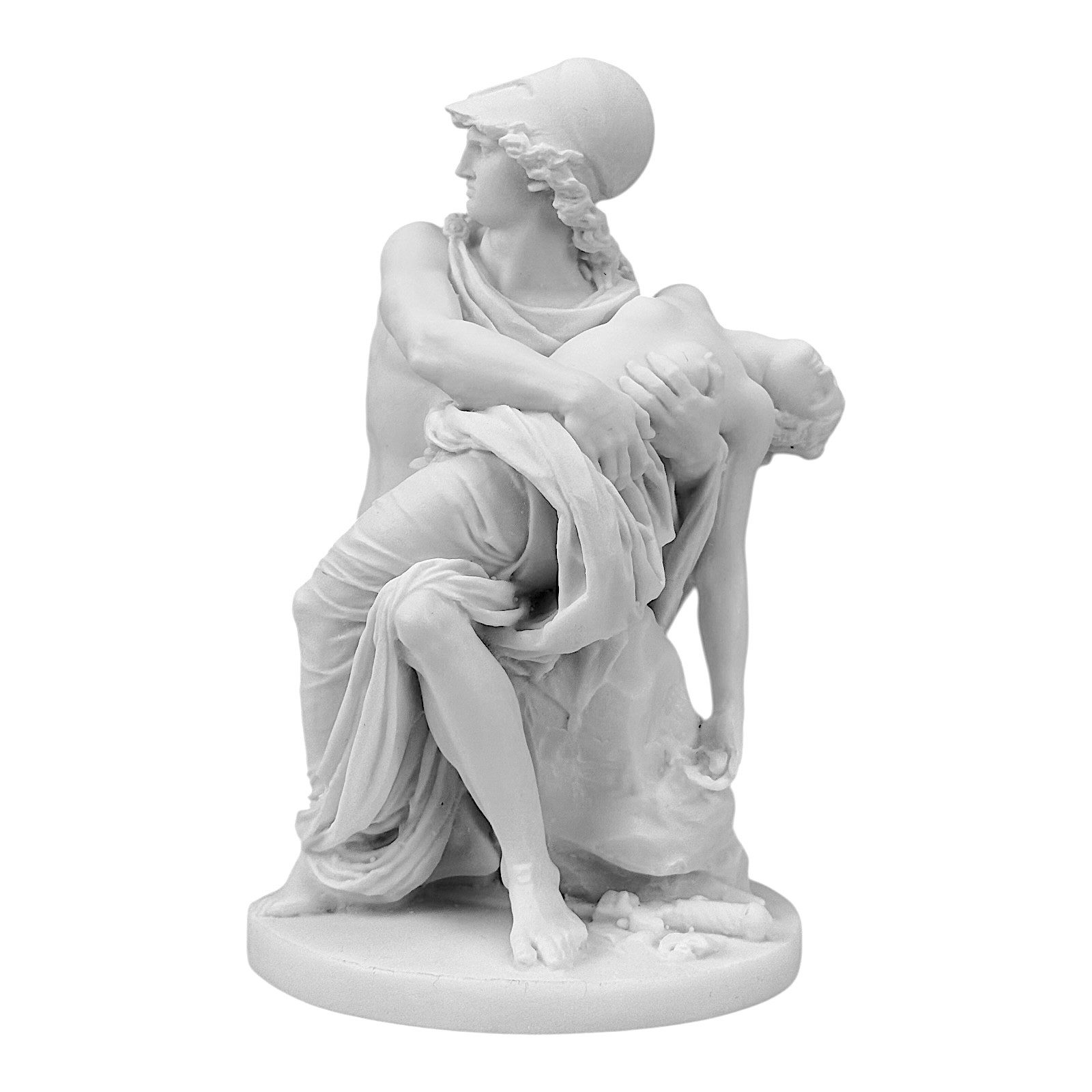 Mars & Venus Greek Roman Gods Cast Marble Museum Copy Statue Sculpture 7.50 in