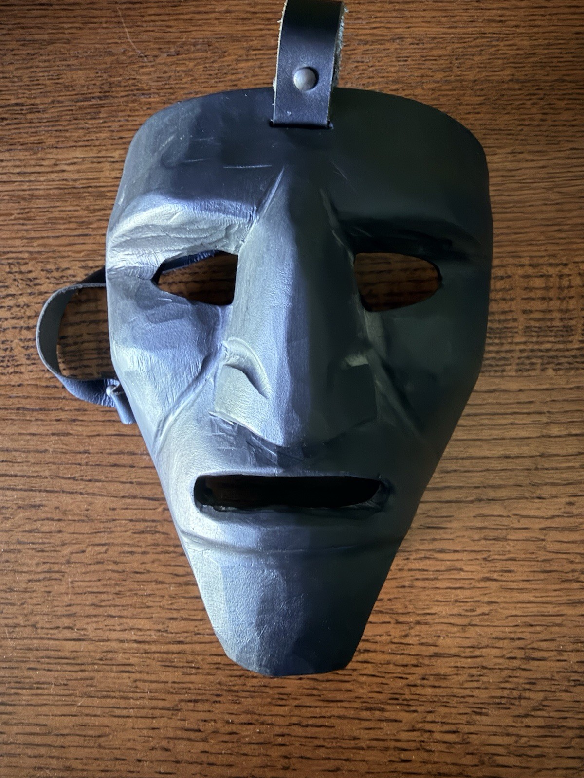 Authentic Mamuthones Mask Sardinia Mamoiada Signed F. Sale 2010 Hand Carved Wood