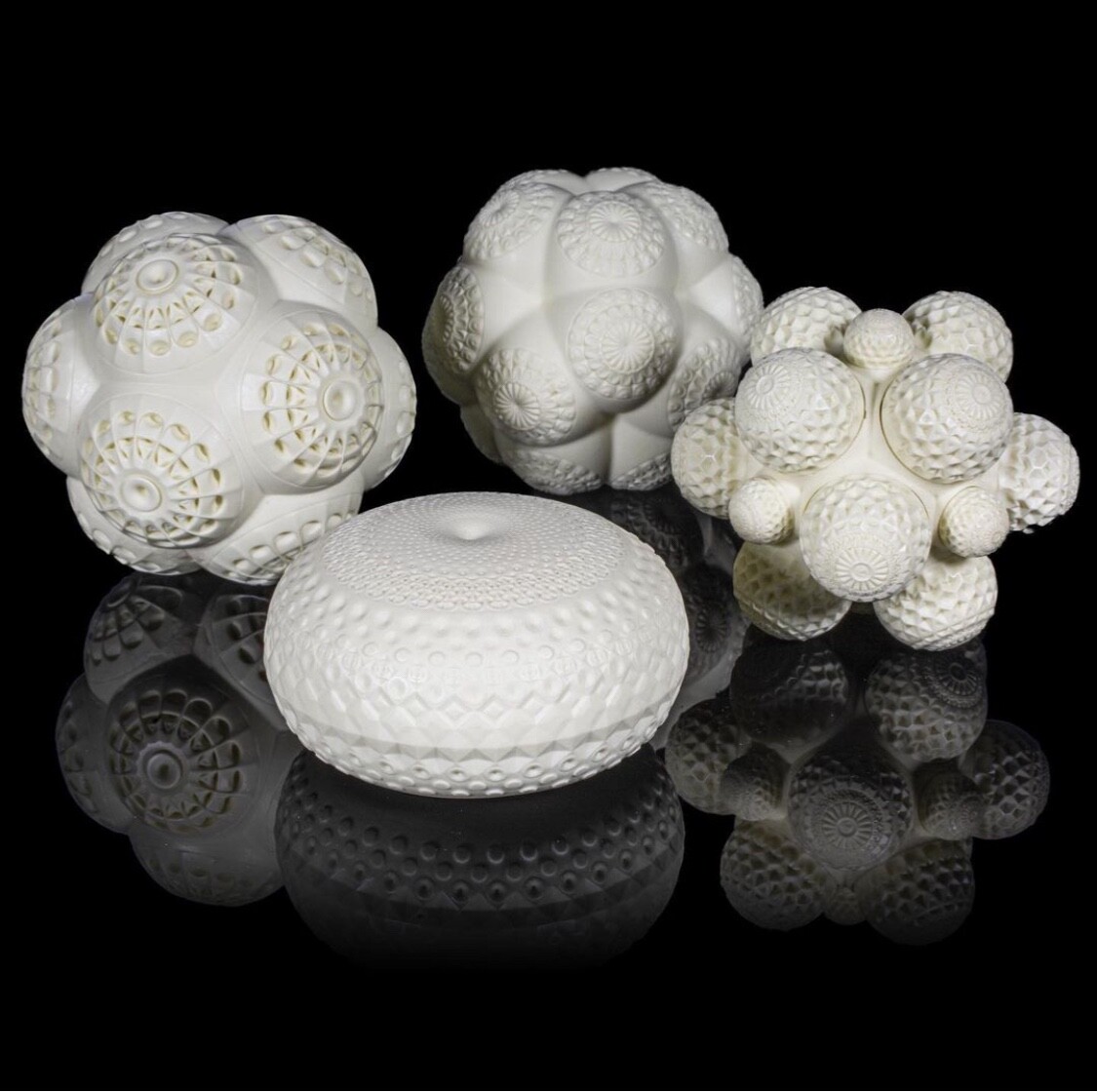 Green Glow-in-the-dark mini Mars molecule set by Mars-1