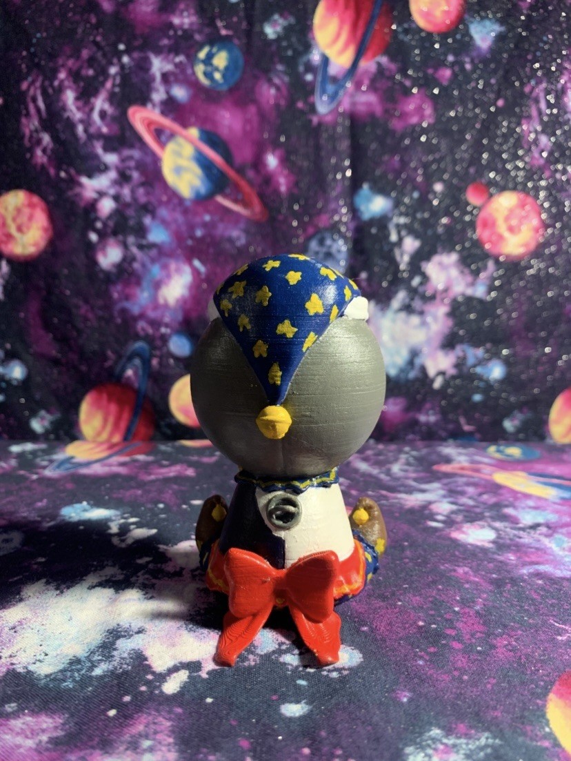 Painted Five Nights at Freddy’s Security Breach Moon PLA “Plush”