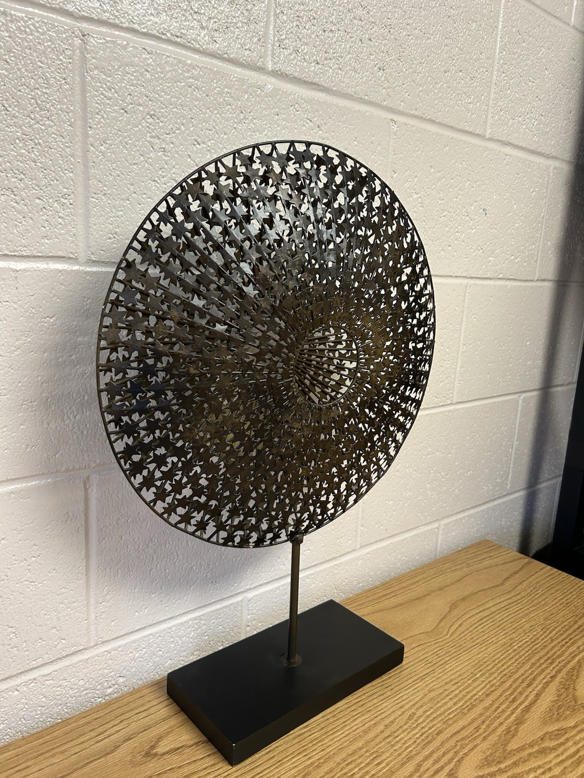 RARE Welded Metal Art by artist GEORGE GRIFFIN Mid Century Sculpture