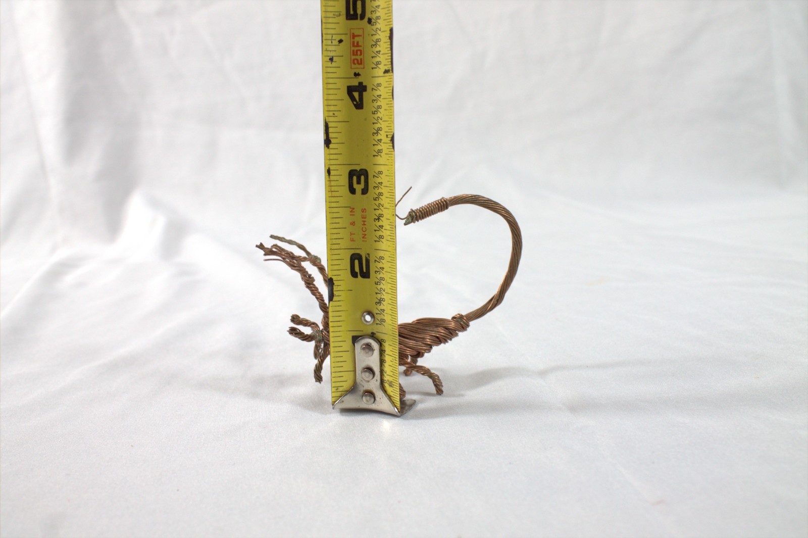 Copper Wire Scorpion Metal Art – 4 inches long handmade twisted copper wire