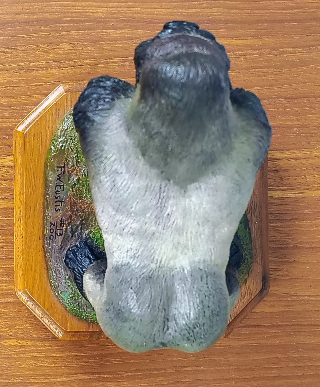Vintage Francis W Eustis Signed Resin Gorilla Animal Sculpture Statue #13 of 200