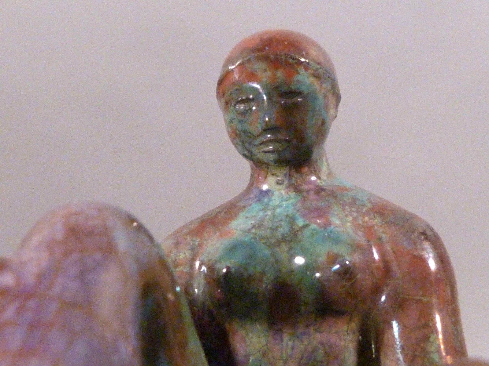 by3/6 Alfred Lörcher Small Sculpture ~ 1924 Squatting
