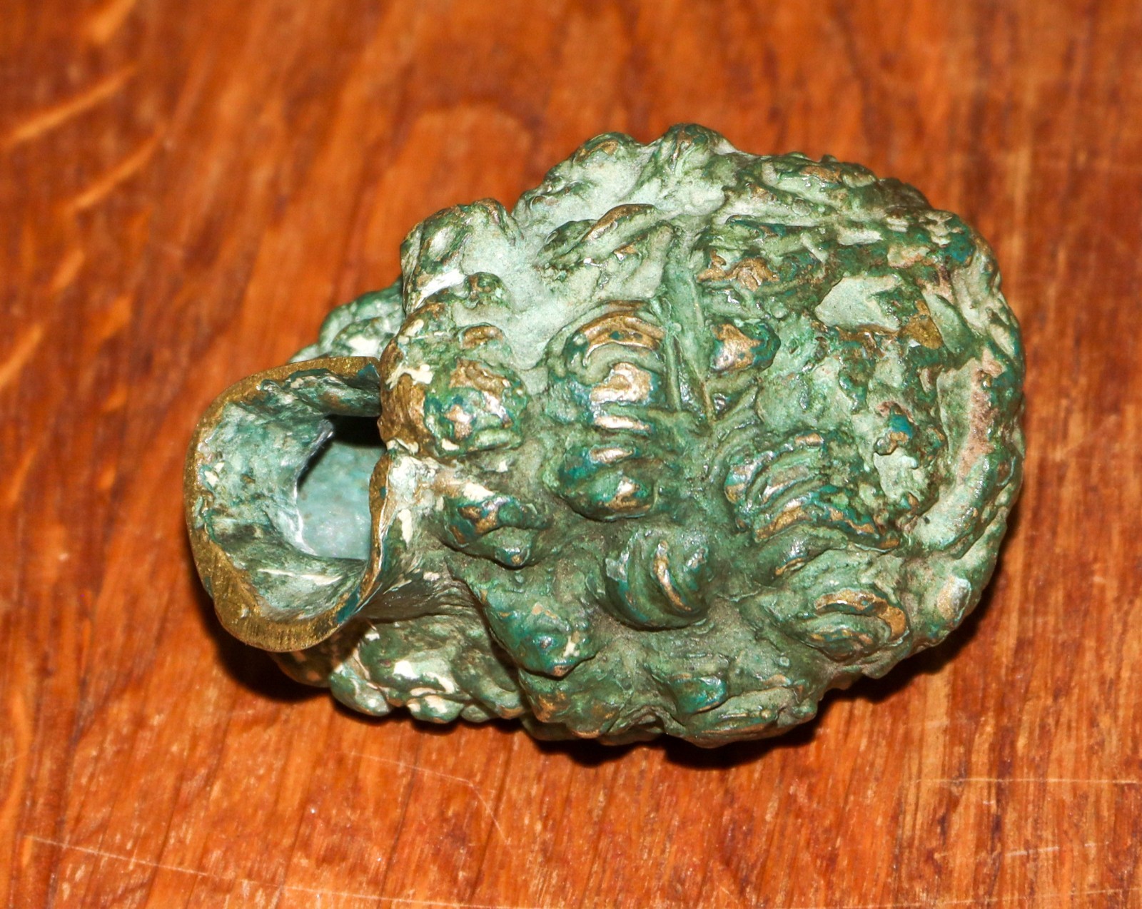 Hand made Greek bronze sculpture Ancient Greece, Thrace
