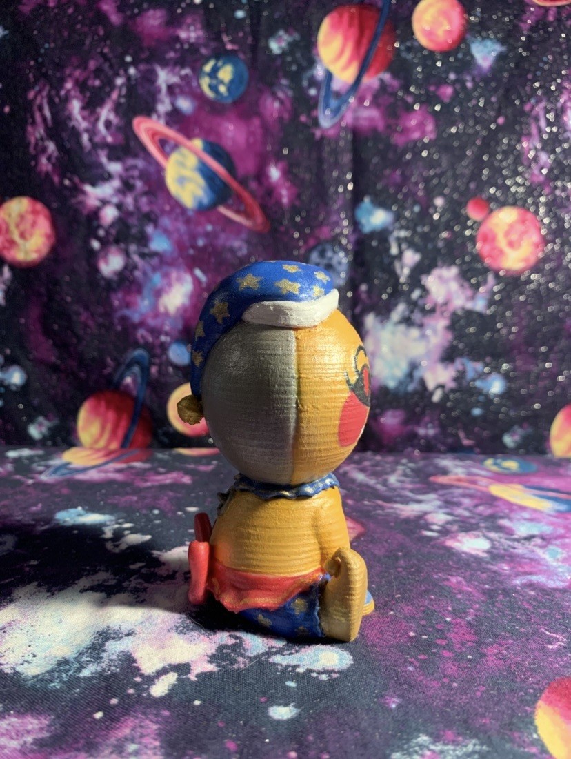 Flawed Painted Five Nights at Freddy’s Security Breach Moon PLA “Plush” Figure