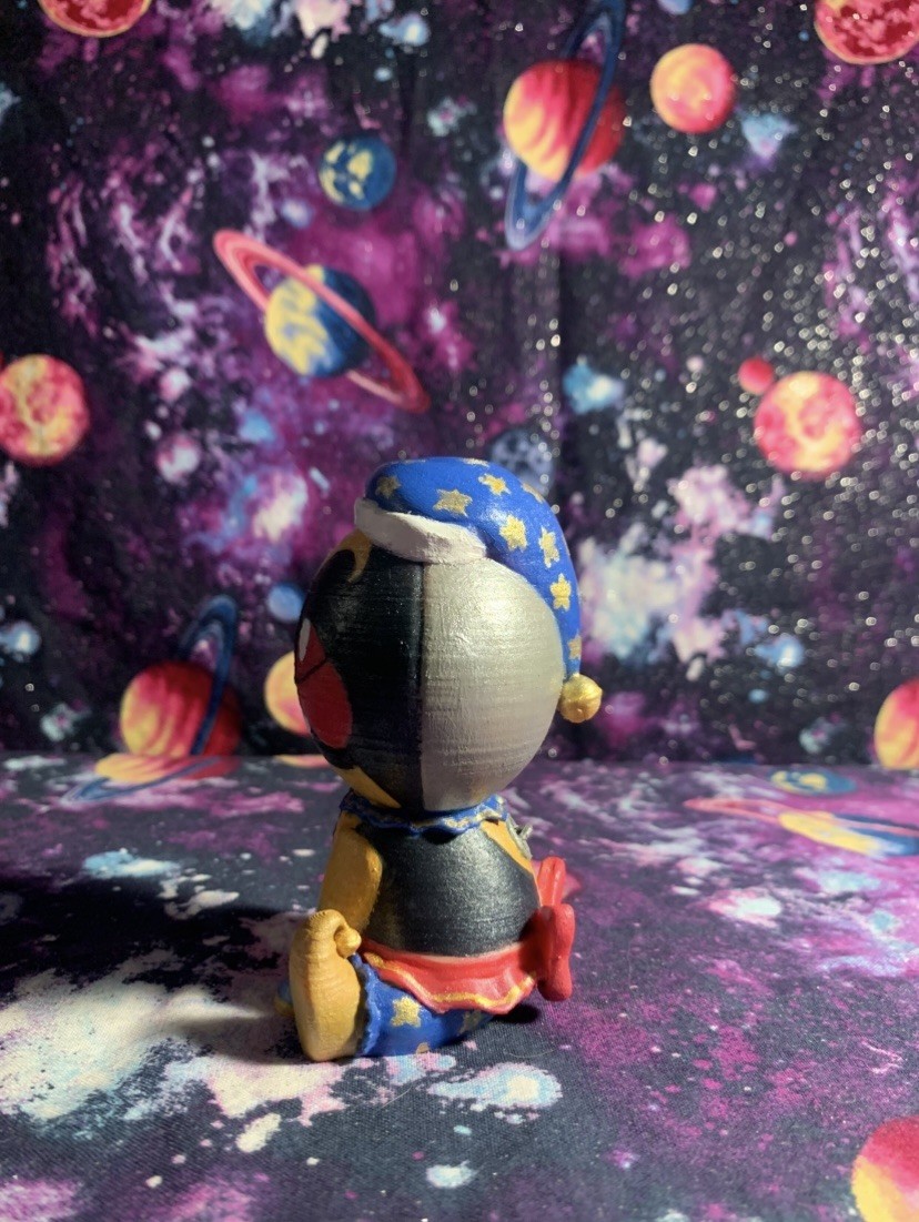 Flawed Painted Five Nights at Freddy’s Security Breach Moon PLA “Plush” Figure