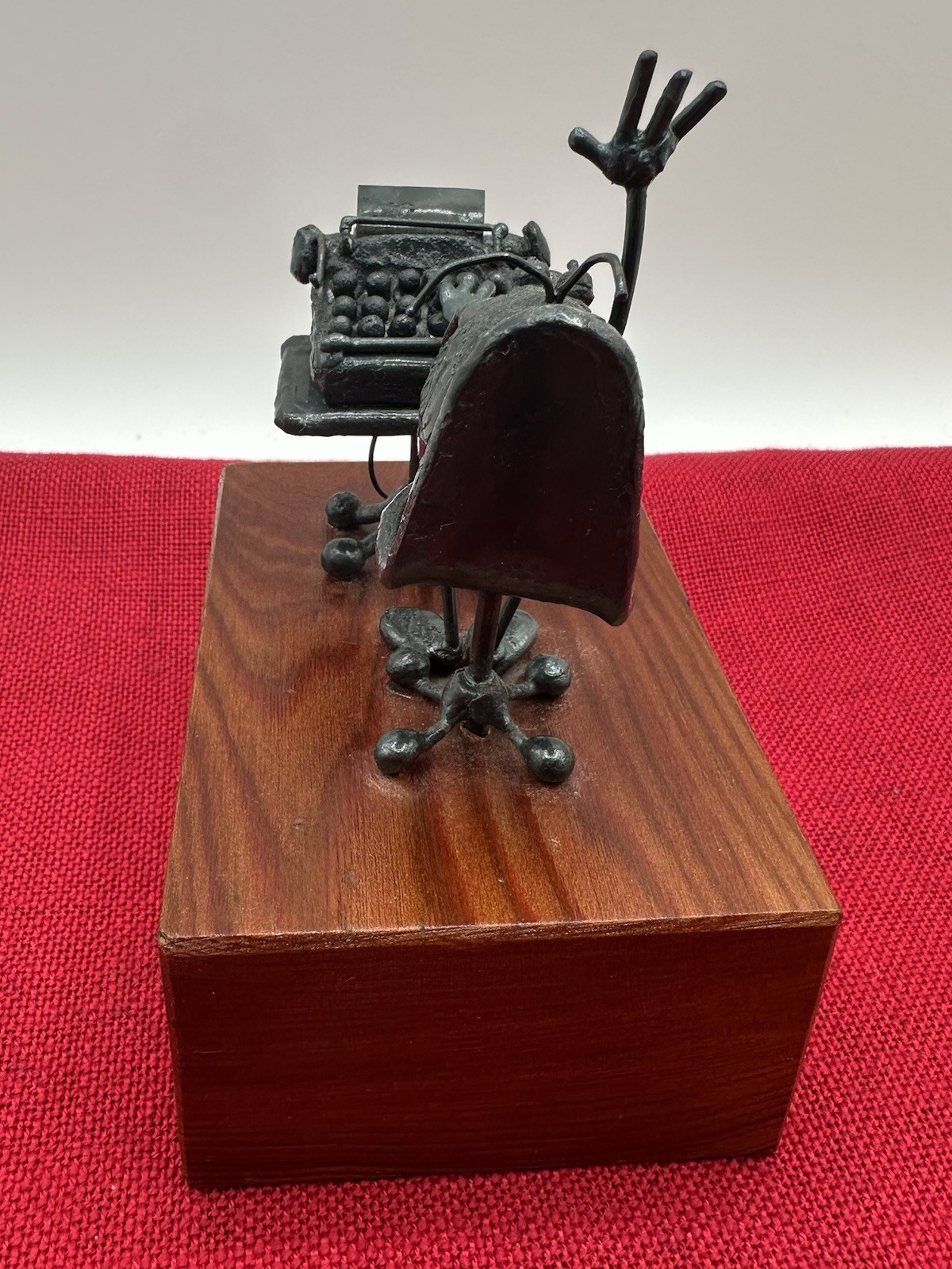 Greg Quayle Sand Flea Metal Sculpture 1983 Computer Bug Office Grass Valley, CA