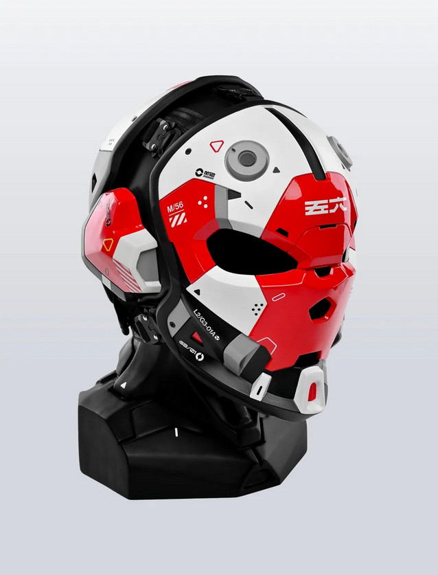 Machine56 Wearable G3-Prototype/R3 helmet