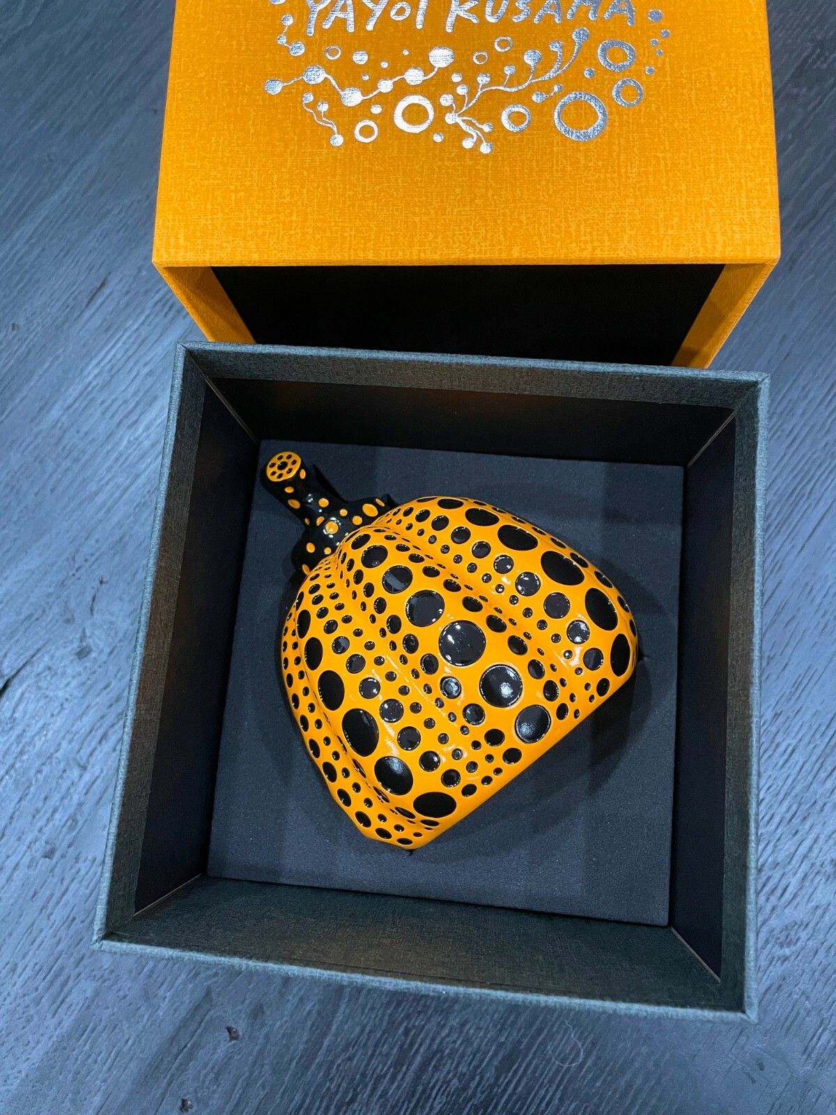 Yayoi Kusama ∙ Kusama Yellow Pumpkin, 2015 (in Original Box)
