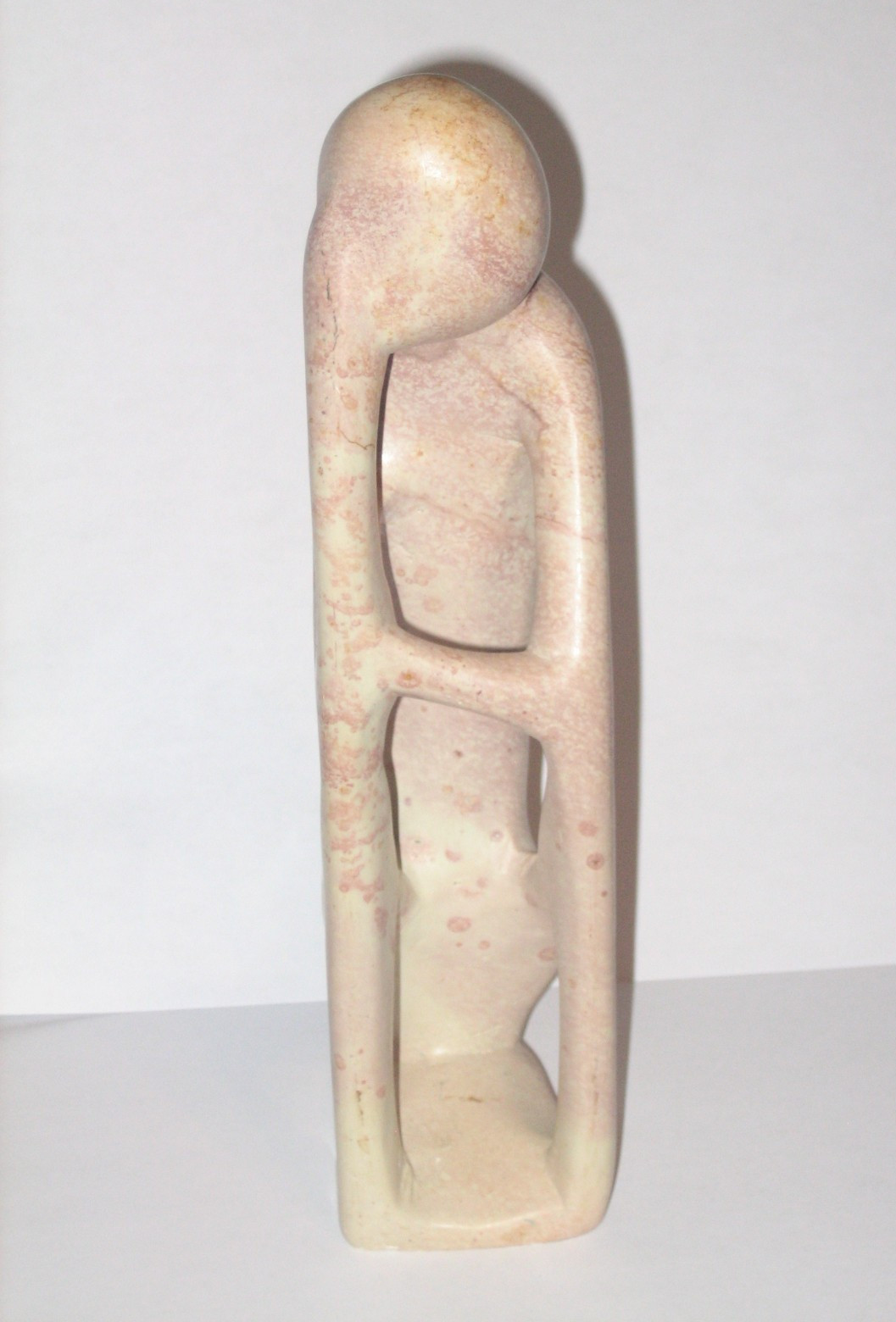 Abstract The Thinker Handcrafted Sculpture/Statue 8&Prime; Tall Soapstone Beautiful