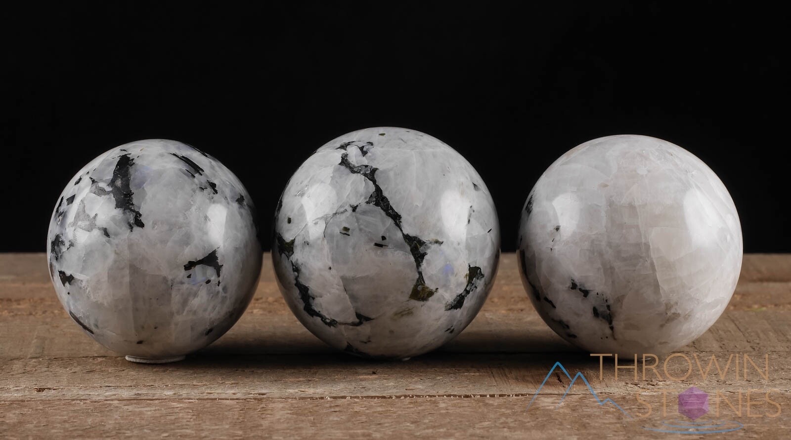 Rainbow MOONSTONE Crystal Ball Sphere – Unique Gift, Gothic Home Decor, E0372