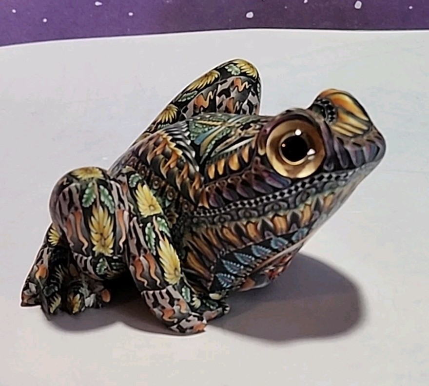 Jon Anderson 2008 Mama Frog Fimo Creations