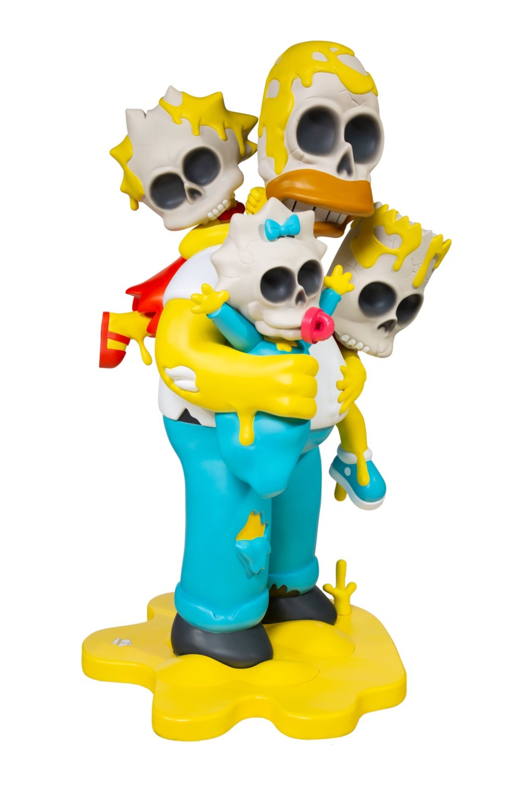 Matt Gondek « Simpsons Nuclear Family » 2018 | Painted Vinyl Cast Resin 4ft Statue