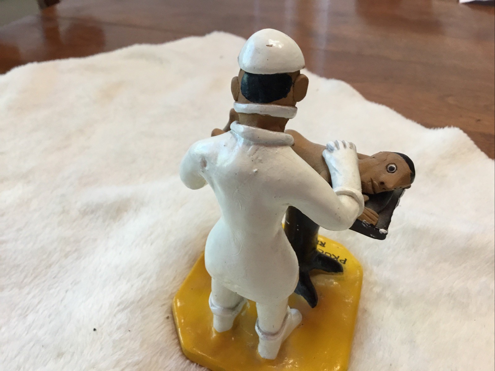 Brazil Folk Art Clay Sculpture PROCTOLOGISTA Doctor – Stamped