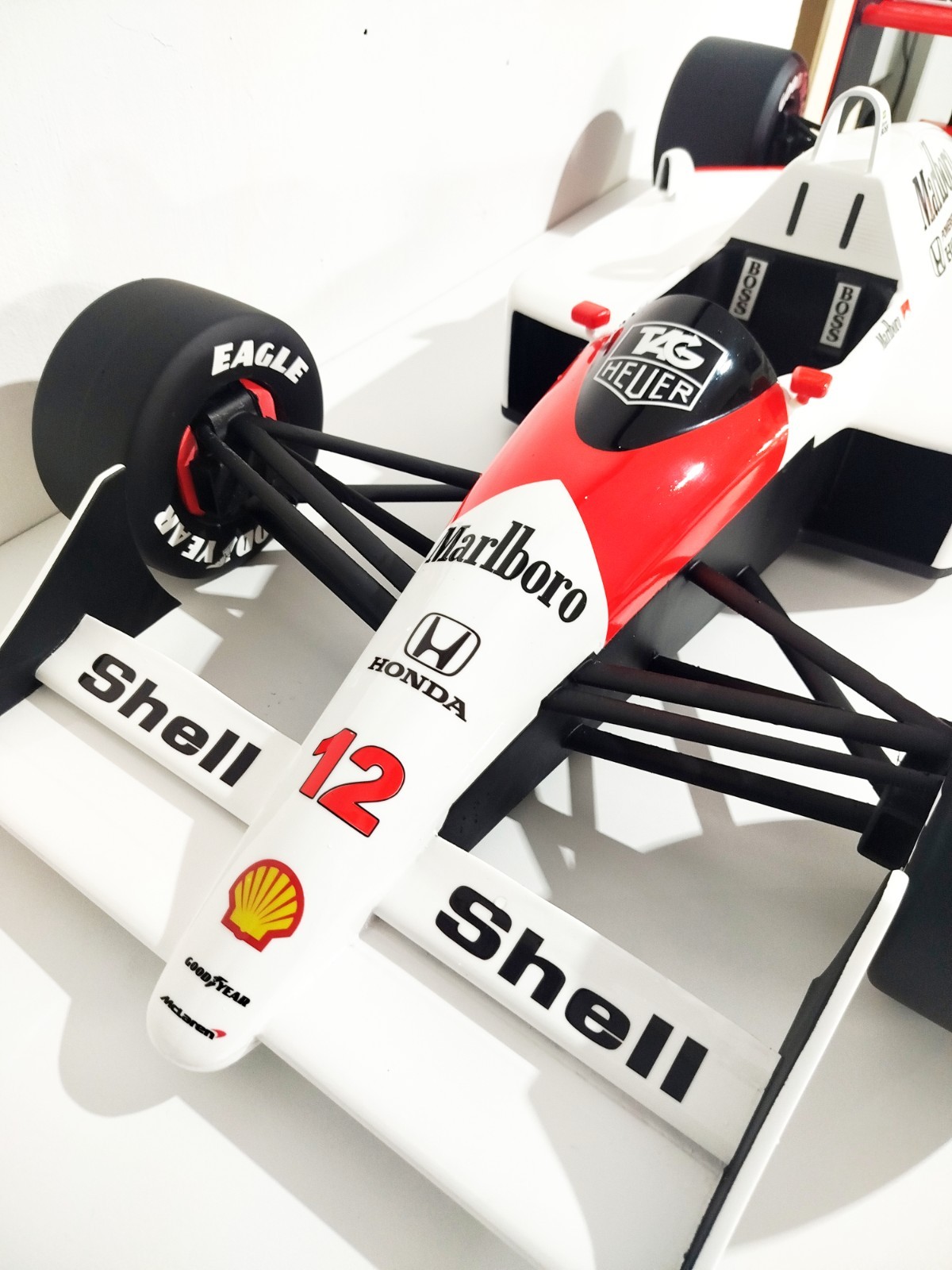 Car Lotus McLaren Mp4/4 Senna Decorative Escala 1:4 – 100cm