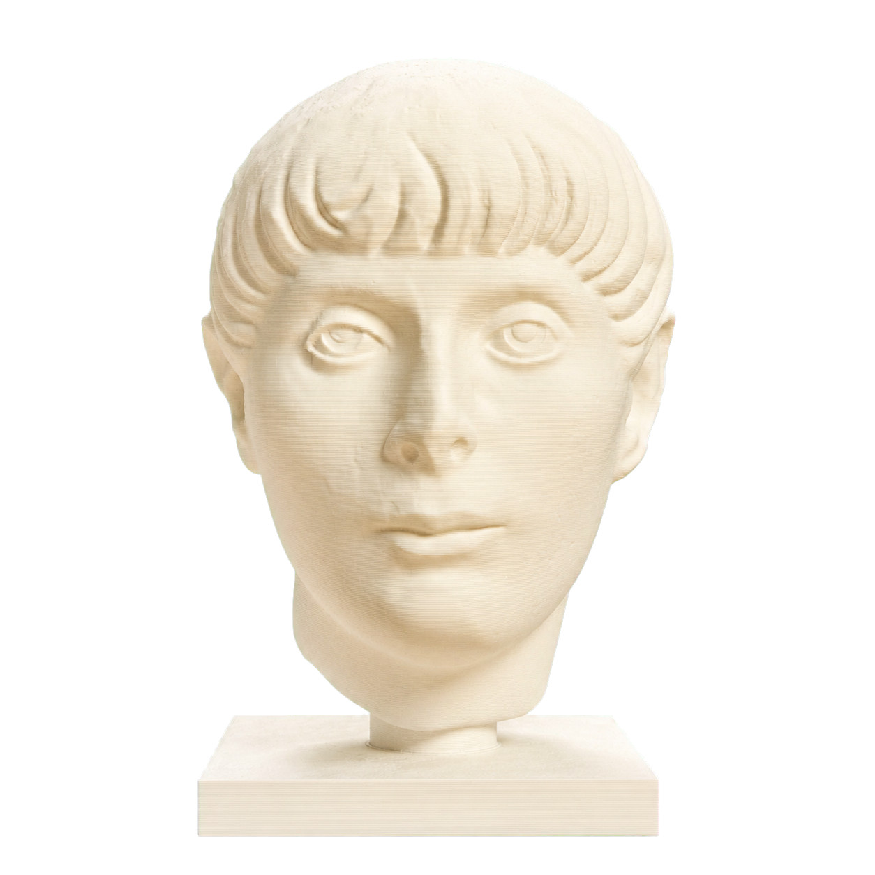 Head of a Young Man Collectible Bust Statue – 5, 9, 12 Inch