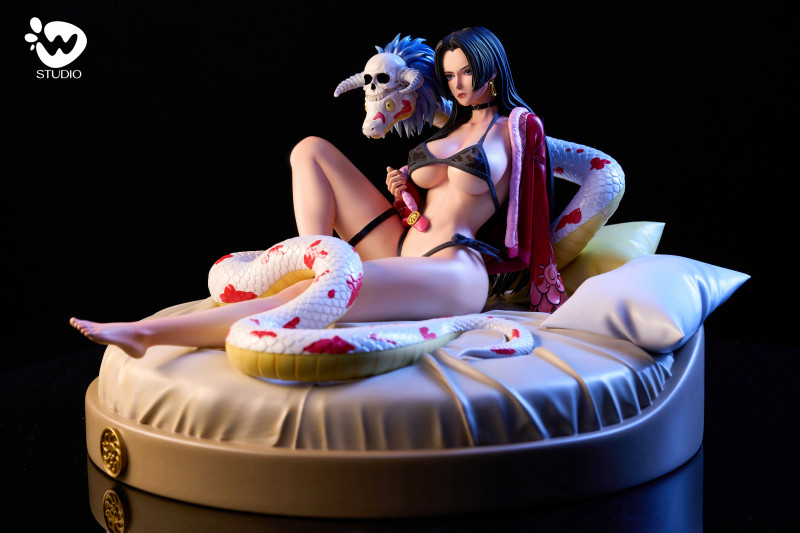 Boa Hancock Resin W Studio One Piece Figurine Statue 1/6 37cm