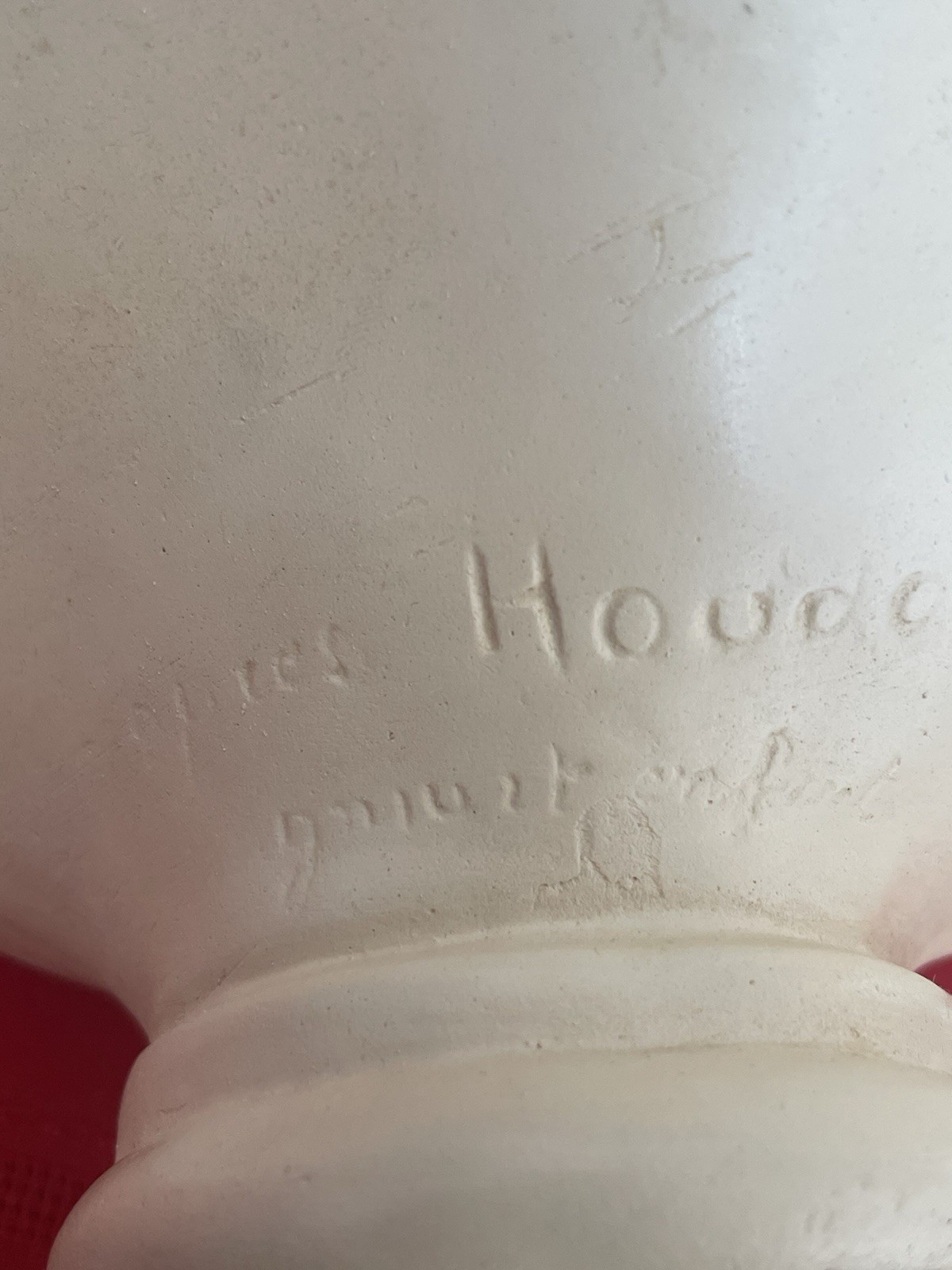 Reproduction 20th Century Bust Ceramic Jean Antoine Houdon 16”