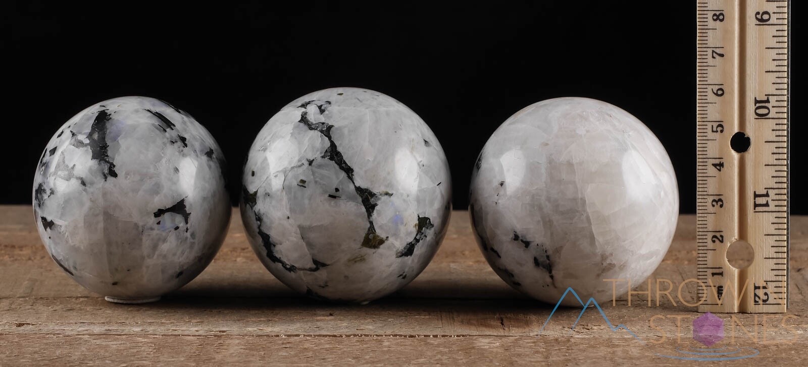 Rainbow MOONSTONE Crystal Ball Sphere – Unique Gift, Gothic Home Decor, E0372