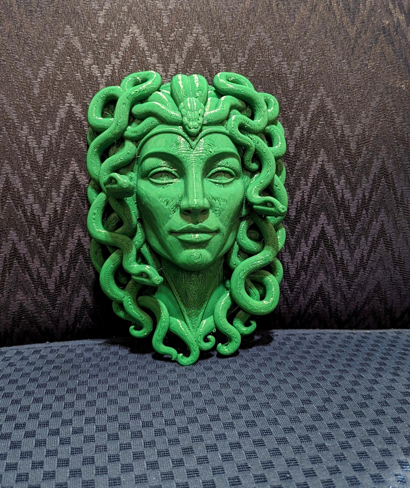 MEDUSA FACE HEAD BUST – WALL ART PIECE SCULPTURE