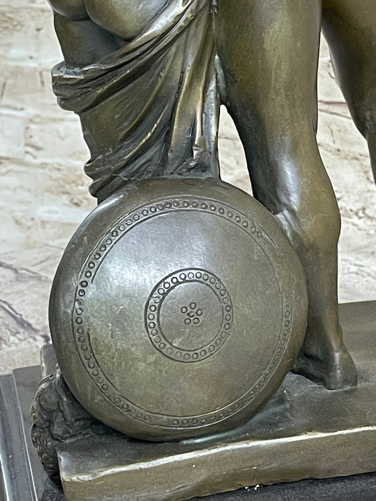 Mythical Myth Bronze Statues Mars And Venus Art Nude Man Sculpture Large Sale NR