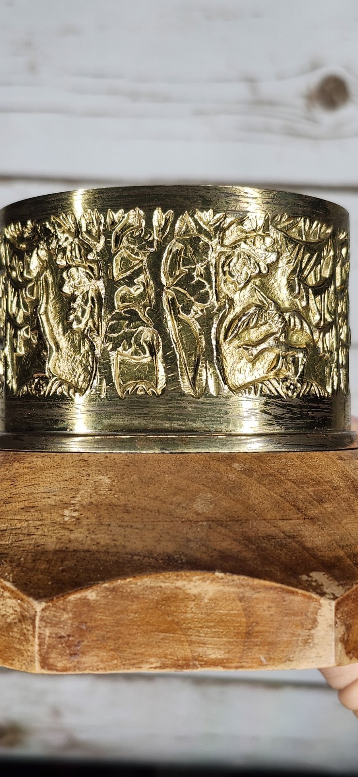 Hermann Haller (1880-1950) SIGNED Swiss Sculptor Bronze Round Trinket Box w/ Lid