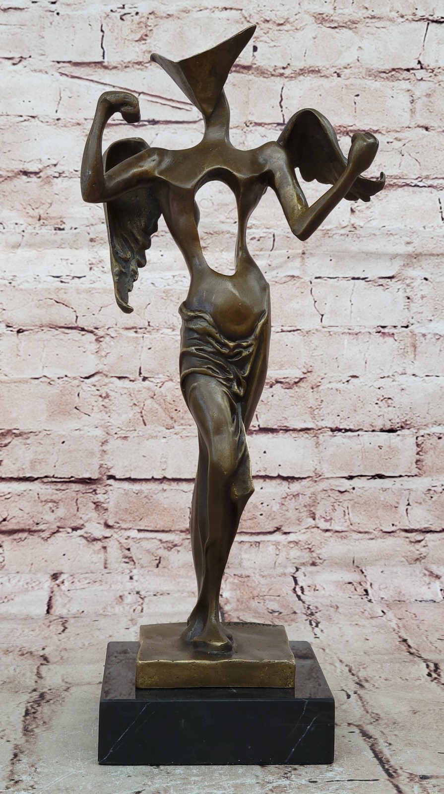 Salvador Dali | Surrealist angel, 1983 – bronze sculpture Hot Cast Figurine SALE
