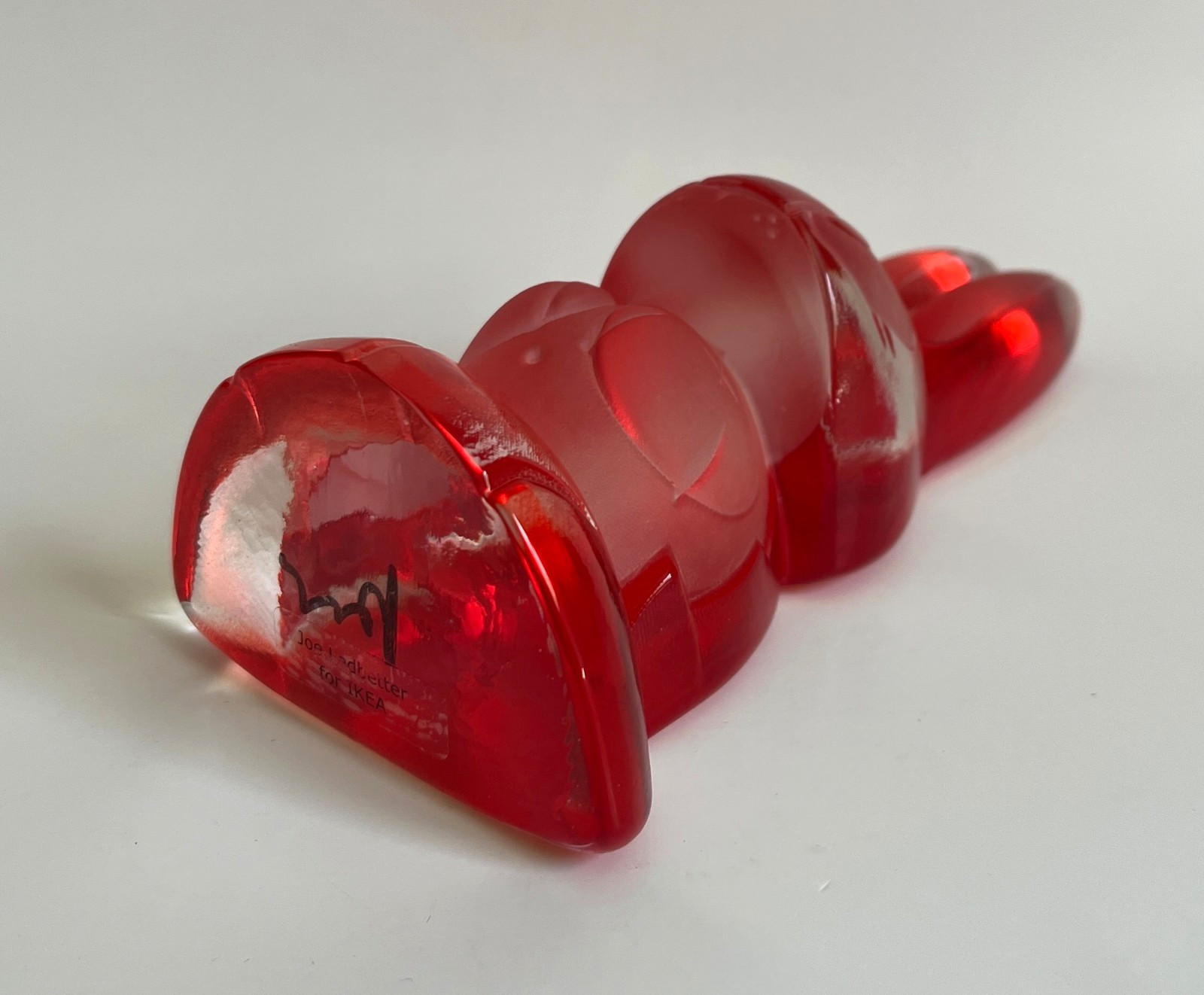 IKEA 2018 Limited Edition &lsquo;Mr. Bunny&rsquo; Glass Sculpture by Joe Ledbetter