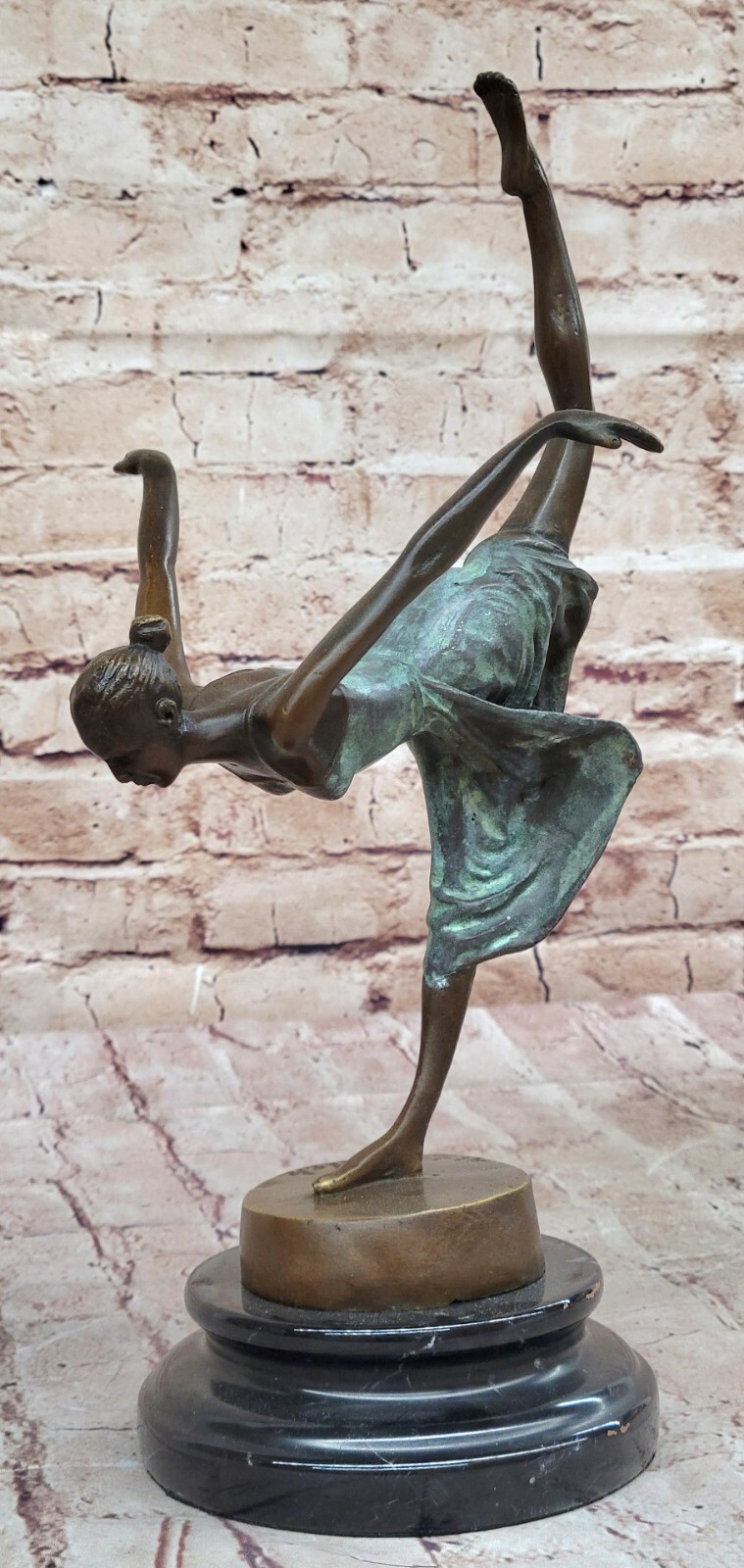Hot Cast Aldo Vitaleh&rsquo;s Handmade Ballerina Bronze for Collectors Statue