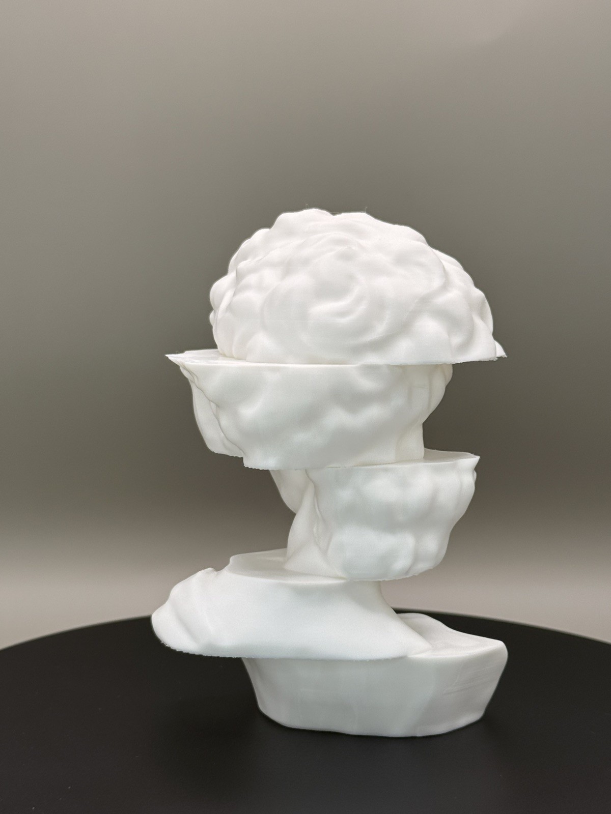 Abstract David Sculpture | Modern 3D Printed Art, Minimalist Statue
