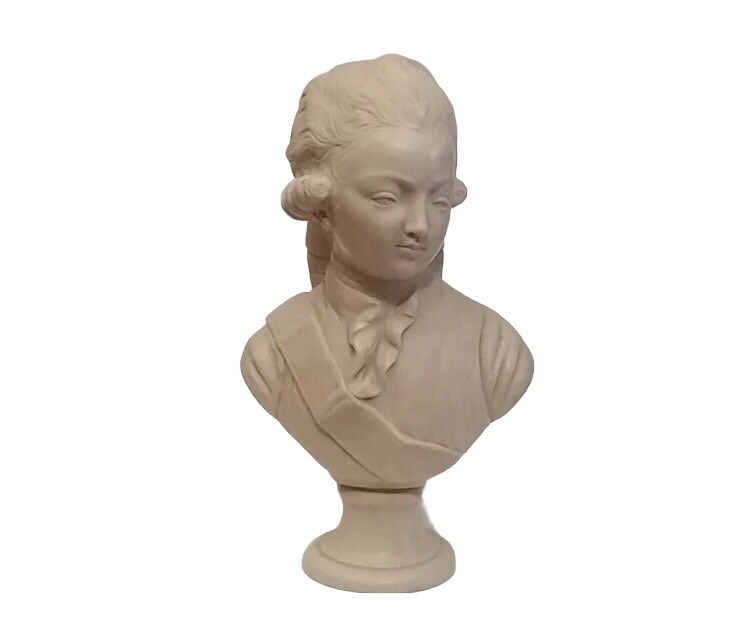 Sculpture Bust Of Man Classical Decor