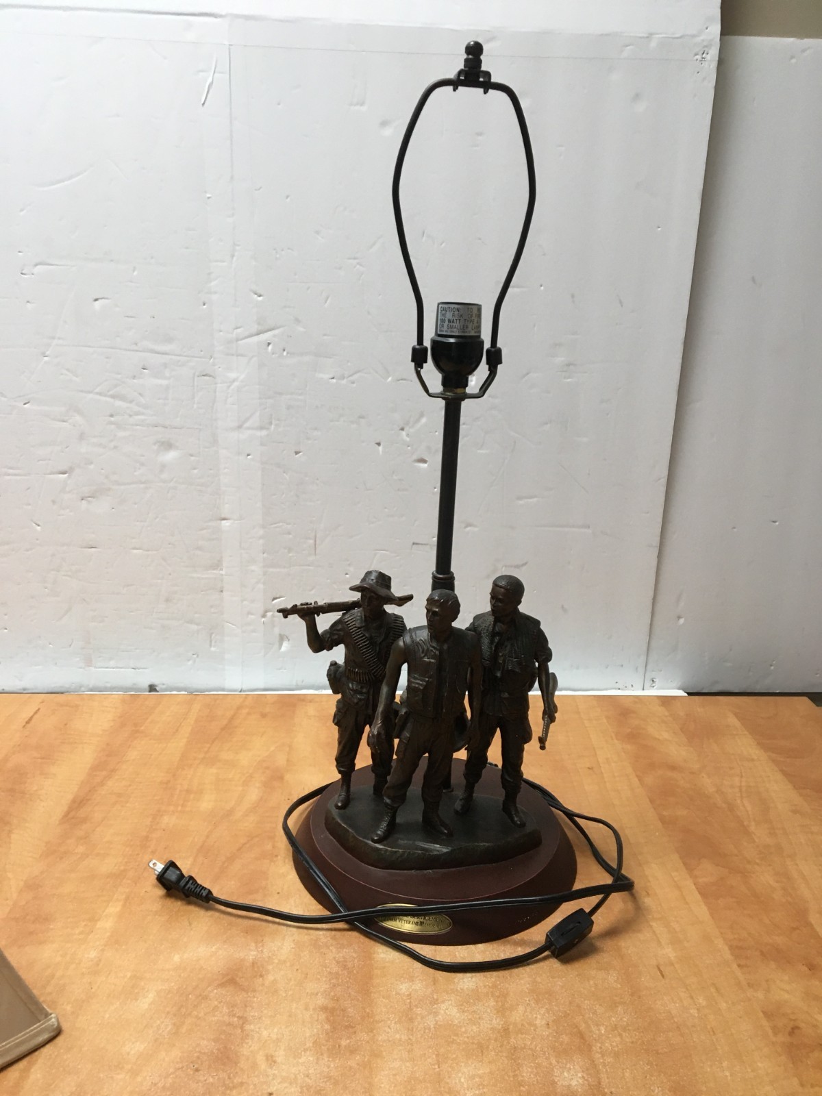 1984 Vietnam Veterans Memorial Fund Sculpture Three Servicemen Frederick E Hart