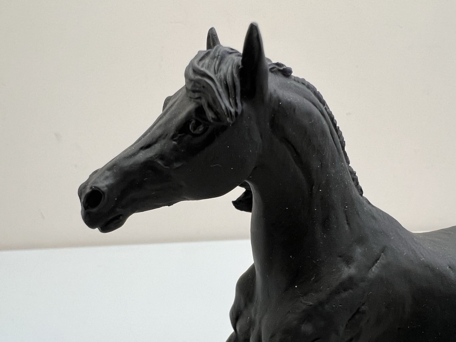 Fred Stone Hand Painted Black Stallion Figurine #297 of 2500