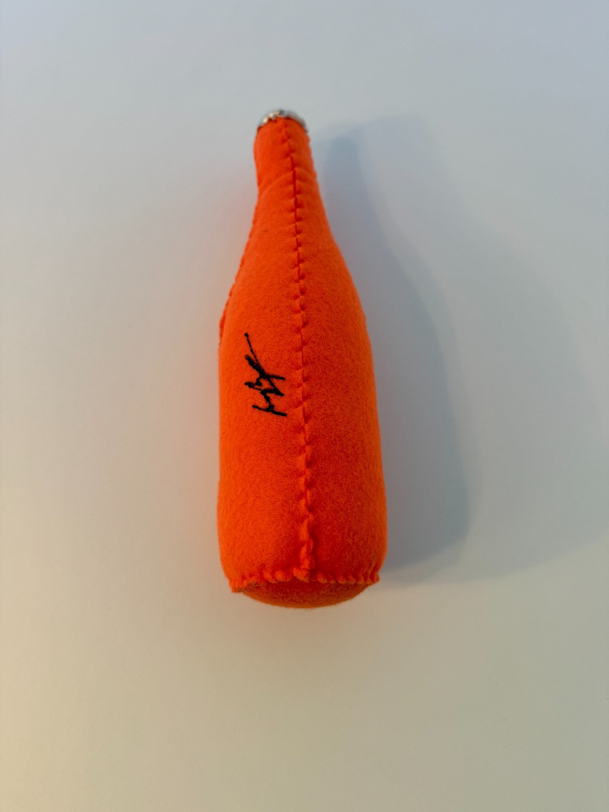 Lucy Sparrow Sew Your Soul Felt Art JARRITOS BOTTLE / 2018 Sparrow Mart SIGNED