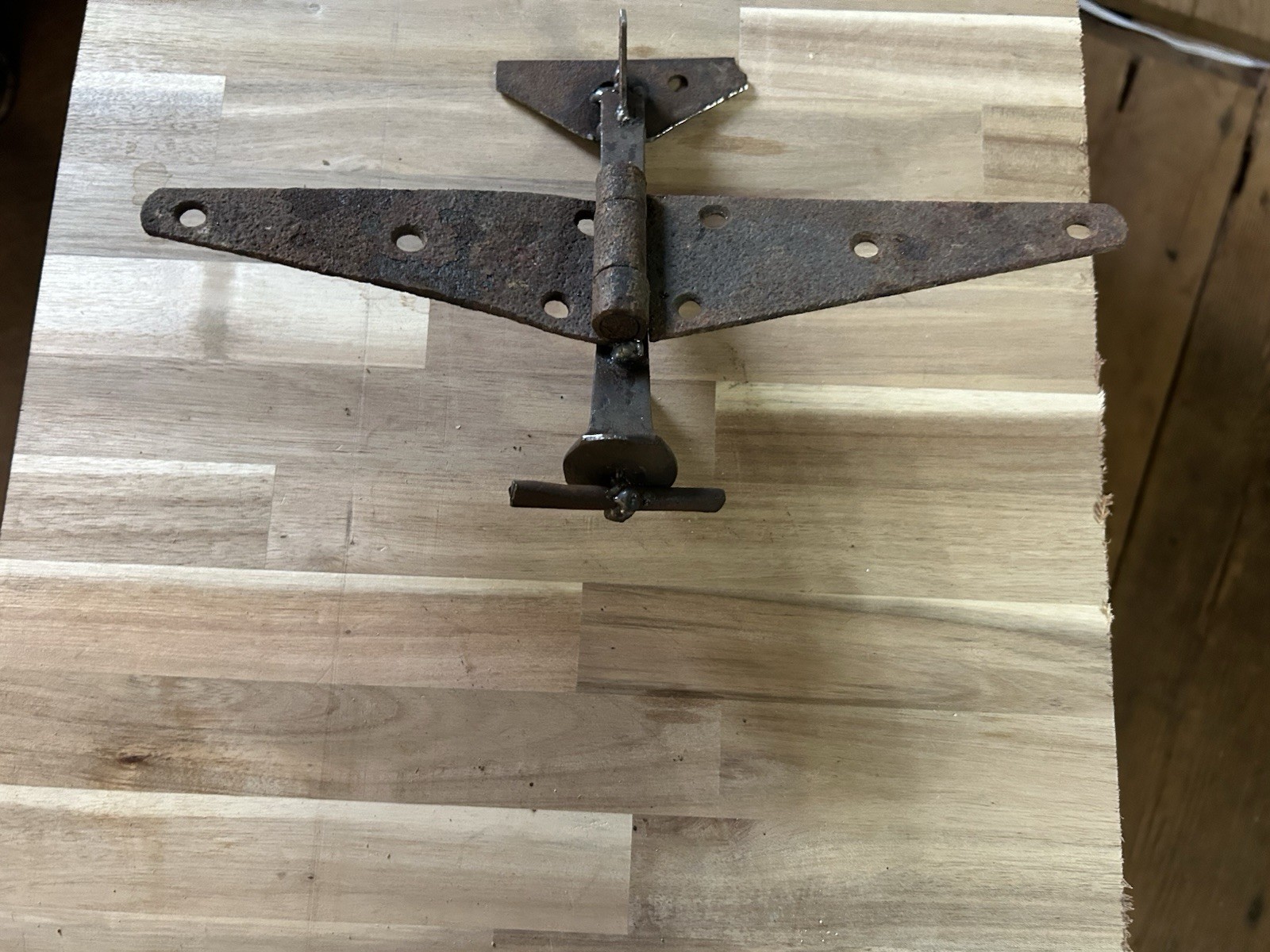 Metal Art Vintage Airplane , a pilots collectors piece . For a desk or study