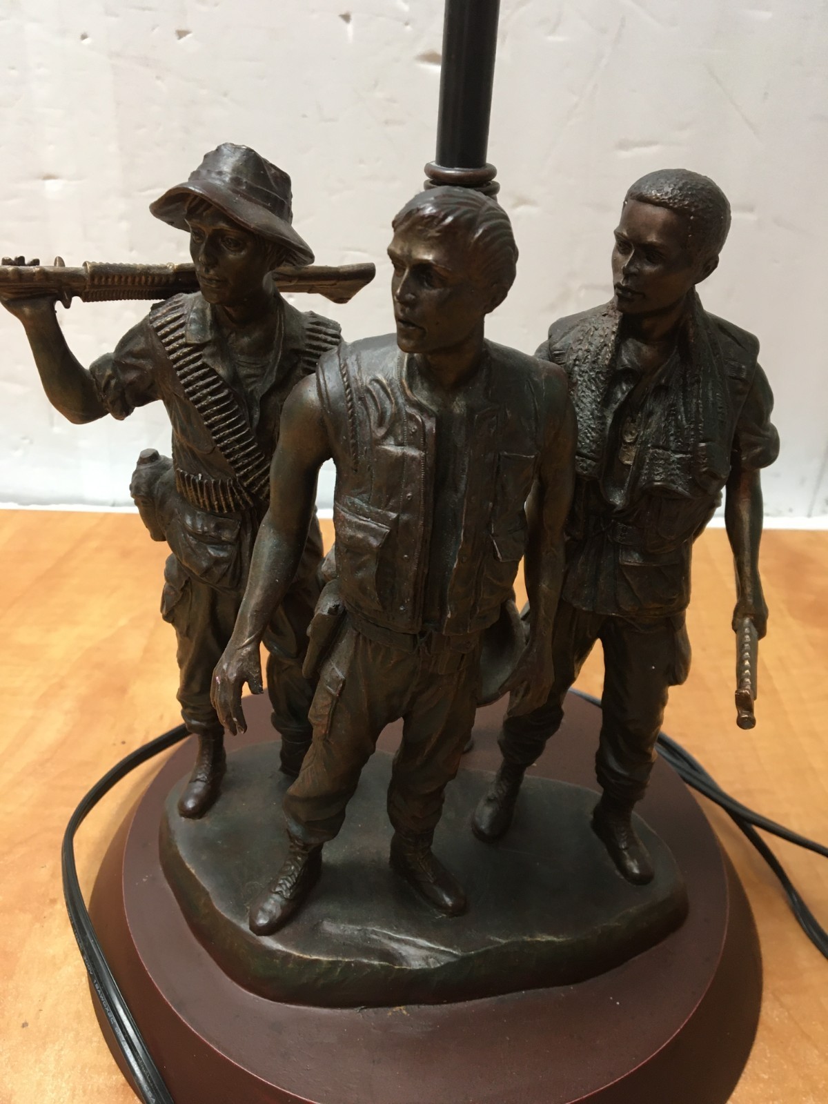 1984 Vietnam Veterans Memorial Fund Sculpture Three Servicemen Frederick E Hart