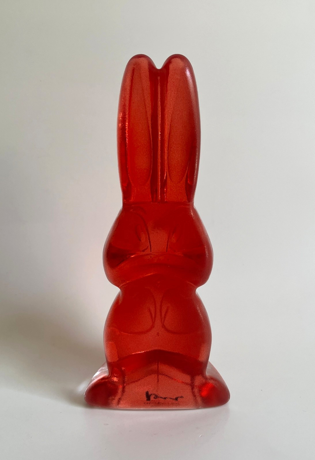 IKEA 2018 Limited Edition &lsquo;Mr. Bunny&rsquo; Glass Sculpture by Joe Ledbetter