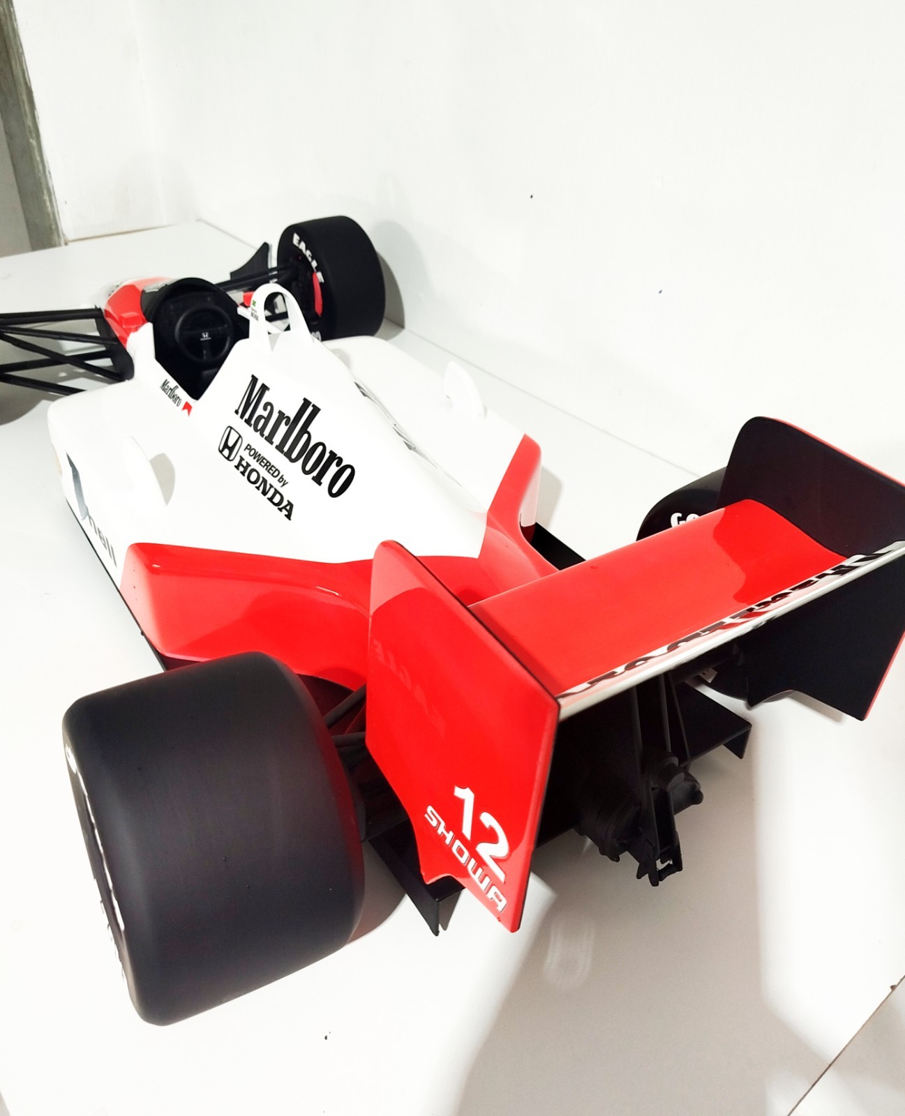 Car Lotus McLaren Mp4/4 Senna Decorative Escala 1:4 – 100cm