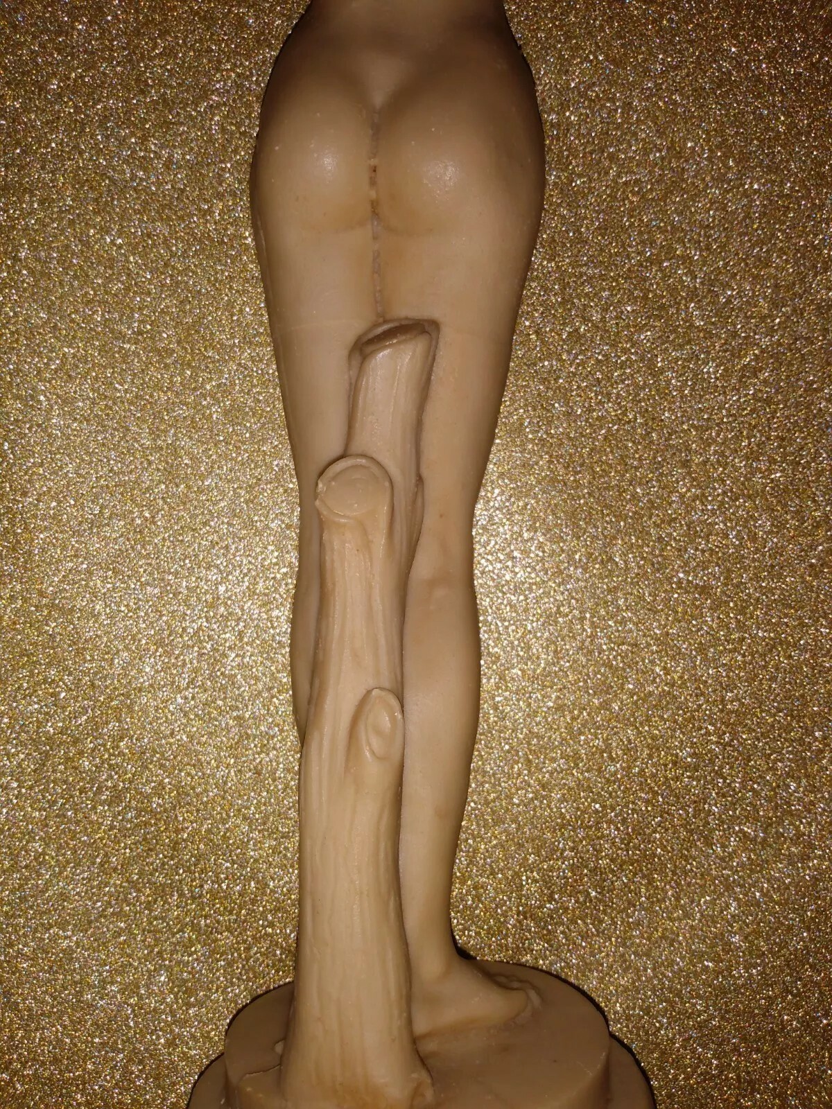 GRECIAN ROMAN NUDE WOMAN HOLDING VASE WATER JUG RESIN PLASTIC STATUE 15&Prime;